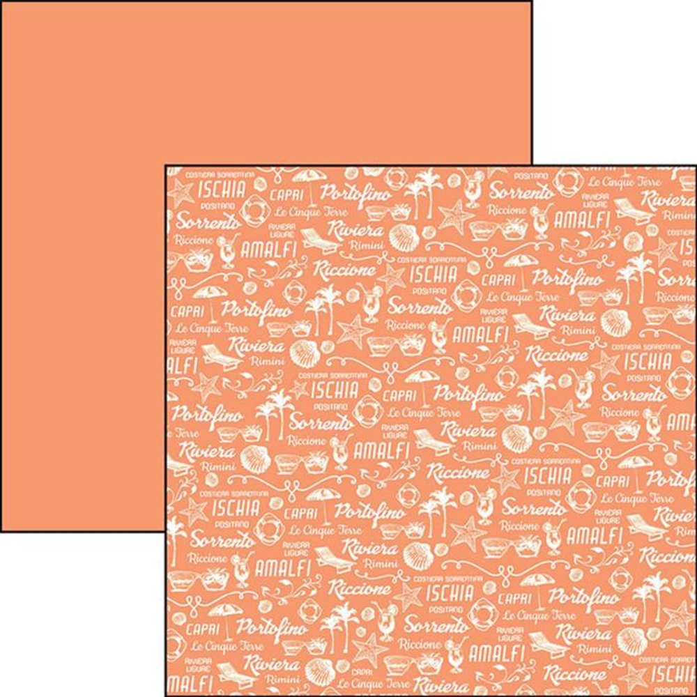 Ciao Bella Papercrafting Summer Tales 12x12 Inch Patterns Pad (CBT022)