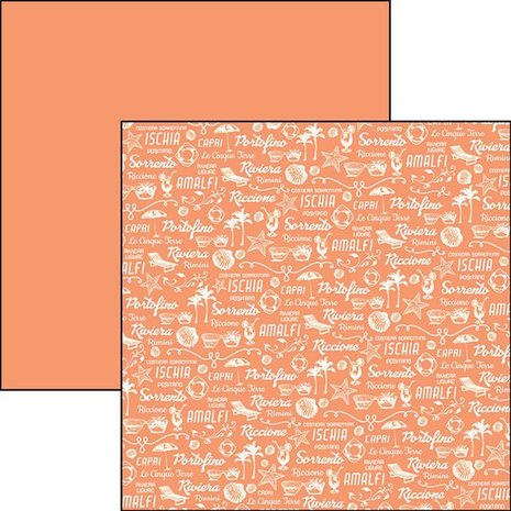 Ciao Bella Papercrafting Summer Tales 12x12 Inch Patterns Pad (CBT022)