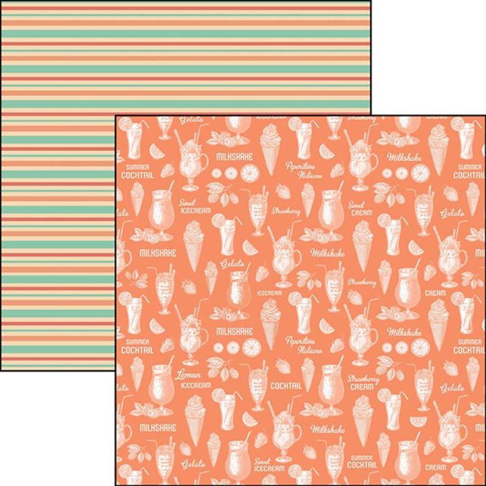 Ciao Bella Papercrafting Summer Tales 12x12 Inch Patterns Pad (CBT022)