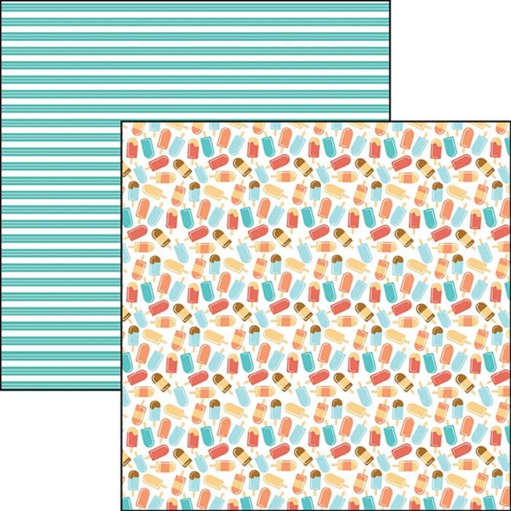 Ciao Bella Papercrafting Summer Tales 12x12 Inch Patterns Pad (CBT022)