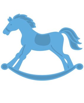 Marianne Design Creatable Rocking Horse (LR0347) Marianne Design Creatable Rocking Horse (LR0347)