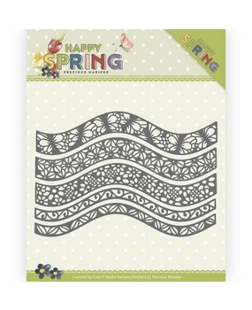 Precious Marieke Happy Spring Happy Borders Die (PM10146) Precious Marieke Happy Spring Happy Borders Die (PM10146)