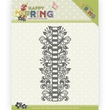 Precious Marieke Happy Spring Ribbon Border Die (PM10147)