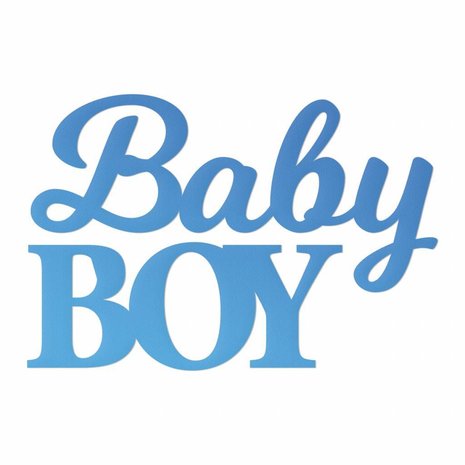 Couture Creations Baby Boy Sentiment Mini Die (CO726085) Couture Creations Baby Boy Sentiment Mini Die (CO726085)