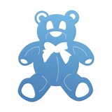 Couture Creations Teddy Silhouette Mini Die (CO726116)