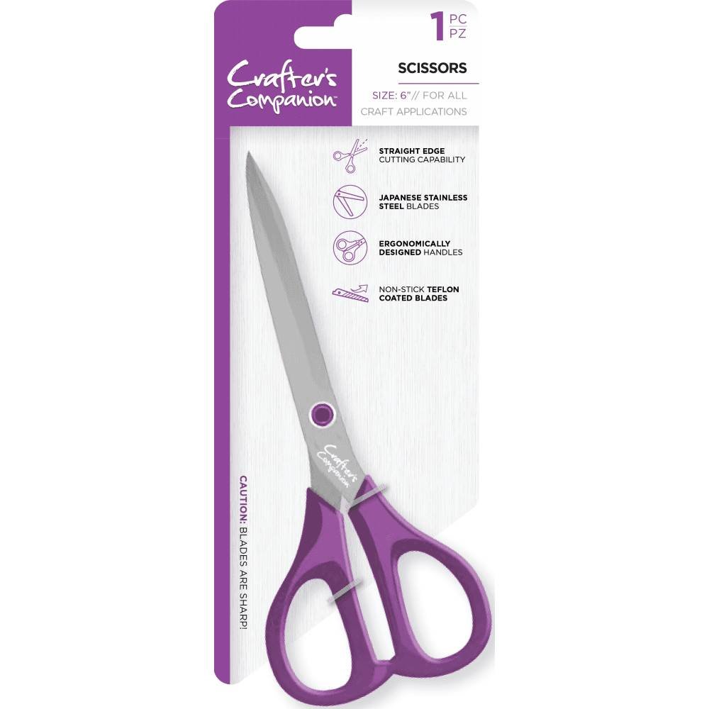 Crafter's Companion 6 Inch Scissors (CC-SCISS-STR6)