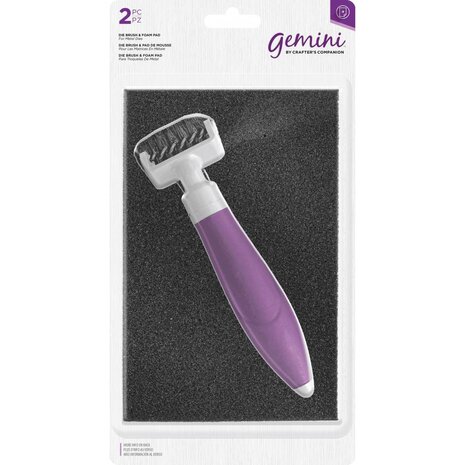 Crafter's Companion Die Brush & Foam Pad (GEM-DIETOOL) Crafter's Companion Die Brush & Foam Pad (GEM-DIETOOL)