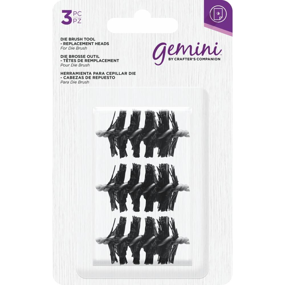 Crafter's Companion Die Brush Tool Replacement Heads (GEM-DIEBR3) Crafter's Companion Die Brush Tool Replacement Heads (GEM-DIEBR3)