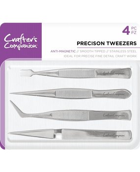 Crafter's Companion Precision Tweezers (CC-TOOL-TWEEZ4) Crafter's Companion Precision Tweezers (CC-TOOL-TWEEZ4)