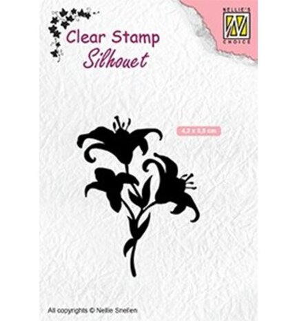 Nellie Snellen Lilies Clear Stamp (SIL052)