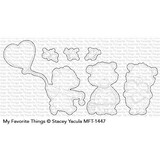 My Favorite Things Die-Namics Joyful Heart Bears (MFT-1447)
