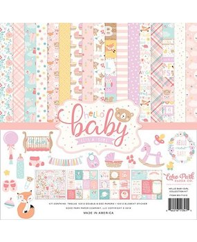 Echo Park Hello Baby Girl 12x12 Inch Collection Kit (BG171016)