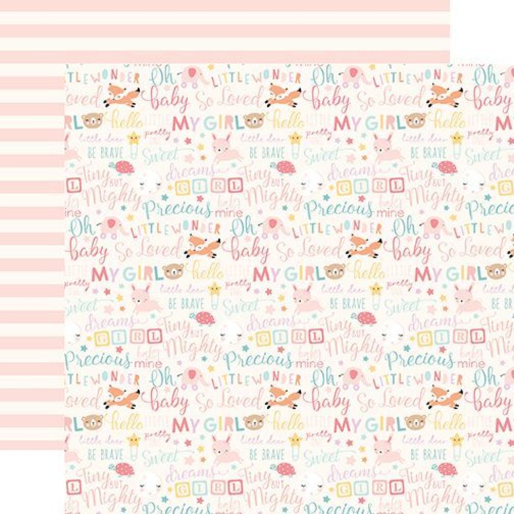 Echo Park Hello Baby Girl 12x12 Inch Collection Kit (BG171016)