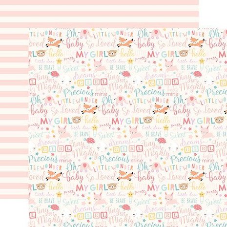 Echo Park Hello Baby Girl 12x12 Inch Collection Kit (BG171016)