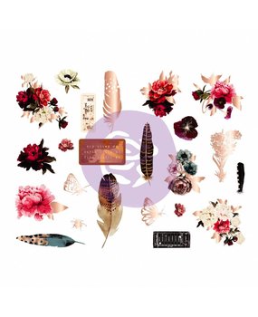 Prima Marketing Inc Midnight Garden 5x8 Inch Chipboard Stickers (636067) Prima Marketing Inc Midnight Garden 5x8 Inch Chipboard Stickers (636067)