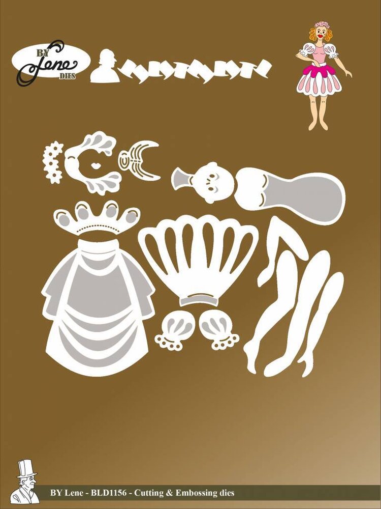 By Lene Metal Dies Fairy Tale 3 (BLD1156) By Lene Metal Dies Fairy Tale 3 (BLD1156)