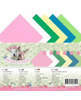 Amy Design Spring Is Here Linnenpakket 13,5 x 27 cm (AD-4K-10018) Amy Design Spring Is Here Linnenpakket 13,5 x 27 cm (AD-4K-10018)
