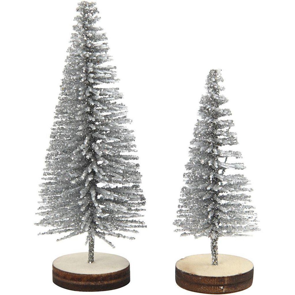 Paperpads.nl SELECT Mini Kerstbomen Zilver Paperpads.nl SELECT Mini Kerstbomen Zilver