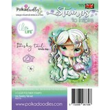 Polkadoodles Ula Swishy Tail Clear Stamps (PD7711)