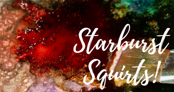 Lindy's Stamp Gang Loonie Toonie Teal Starburst Squirts (ssquirt-06)