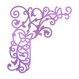 Couture Creations Butterfly Garden Butterfly Corner Hot Foil Stamp (CO726565)