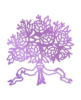 Couture Creations Butterfly Garden Garden Bouquet Hot Foil Stamp (CO726568) Couture Creations Butterfly Garden Garden Bouquet Hot Foil Stamp (CO726568)