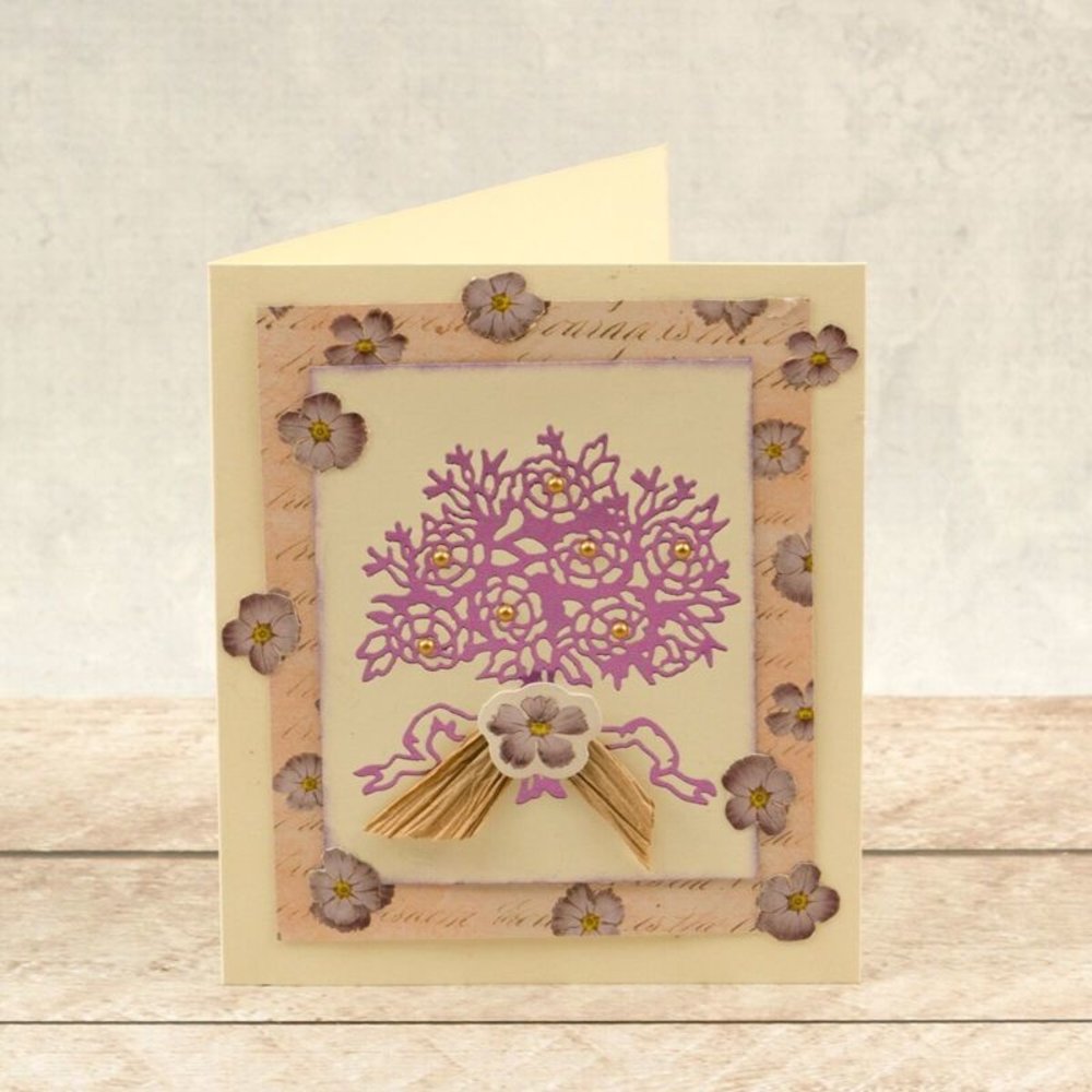 Couture Creations Butterfly Garden Garden Bouquet Hot Foil Stamp (CO726568) Couture Creations Butterfly Garden Garden Bouquet Hot Foil Stamp (CO726568)