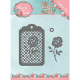 Yvonne Creations Flowers with a Twist Rose Label Cutting Die (YCD10166)