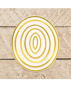 Couture Creations Nesting Ovals Cut, Foil & Emboss Die (CO726454) Couture Creations Nesting Ovals Cut, Foil & Emboss Die (CO726454)
