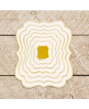 Couture Creations Nesting Bracket Frames Cut, Foil & Emboss Die (CO726459) Couture Creations Nesting Bracket Frames Cut, Foil & Emboss Die (CO726459)