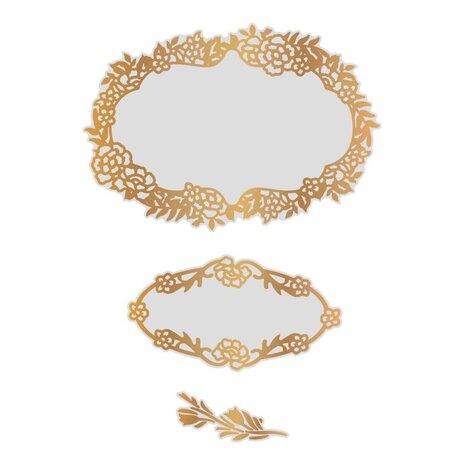 Couture Creations Nesting Rose Vine Frames Cut, Foil & Emboss Die (CO726462) Couture Creations Nesting Rose Vine Frames Cut, Foil & Emboss Die (CO726462)