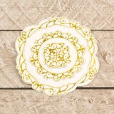 Couture Creations Nesting Circular Flourished Frames Cut, Foil & Emboss Die (CO726463)