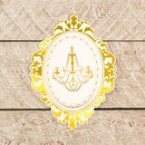 Couture Creations Nesting Chandelier Frames Cut, Foil & Emboss Die (CO726464)