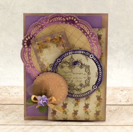 Couture Creations Nesting Lacey Frames Cut, Foil & Emboss Die (CO726465)