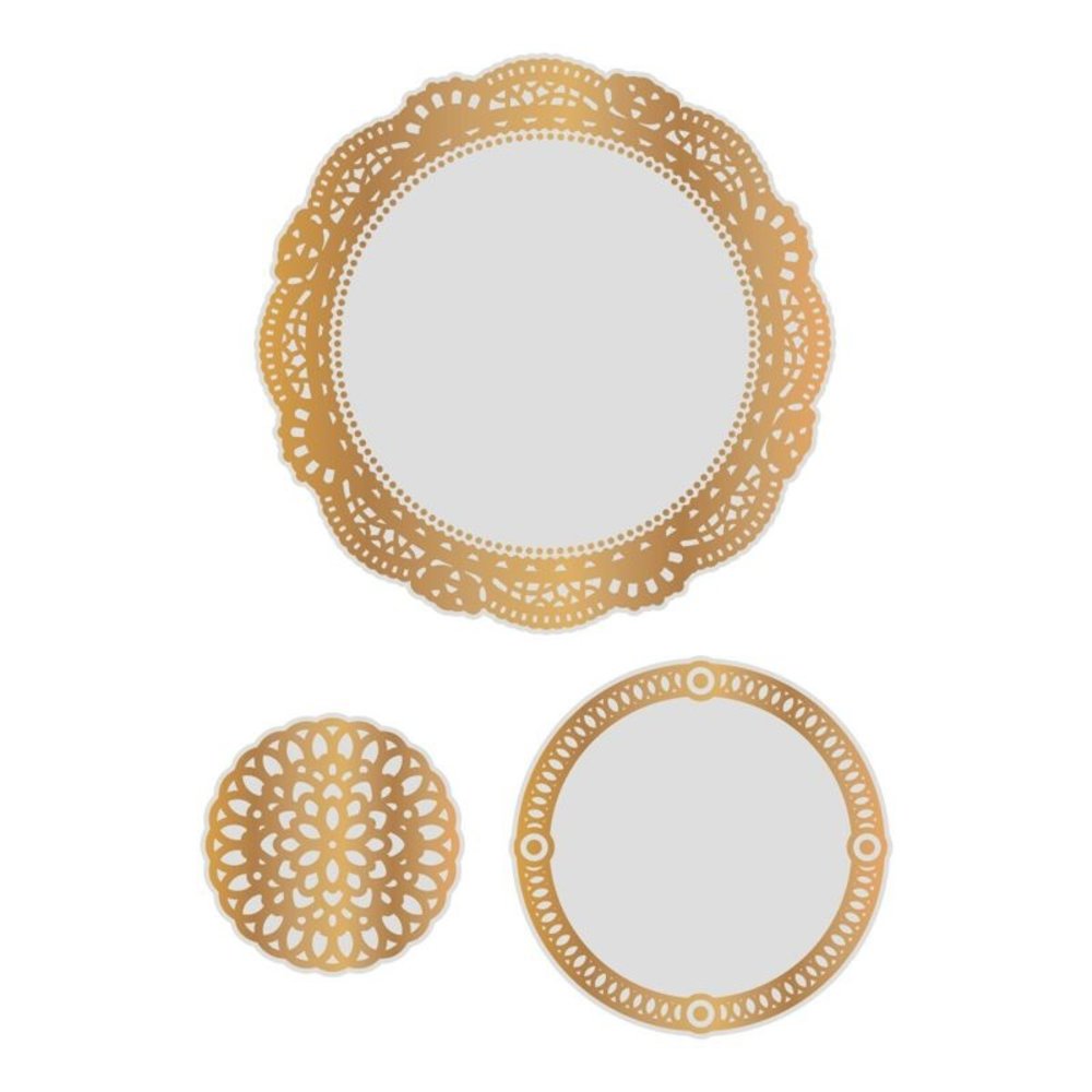 Couture Creations Nesting Lacey Frames Cut, Foil & Emboss Die (CO726465)