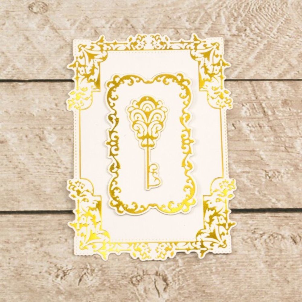 Couture Creations Nesting Treasured Frames Cut, Foil & Emboss Die (CO726468) Couture Creations Nesting Treasured Frames Cut, Foil & Emboss Die (CO726468)