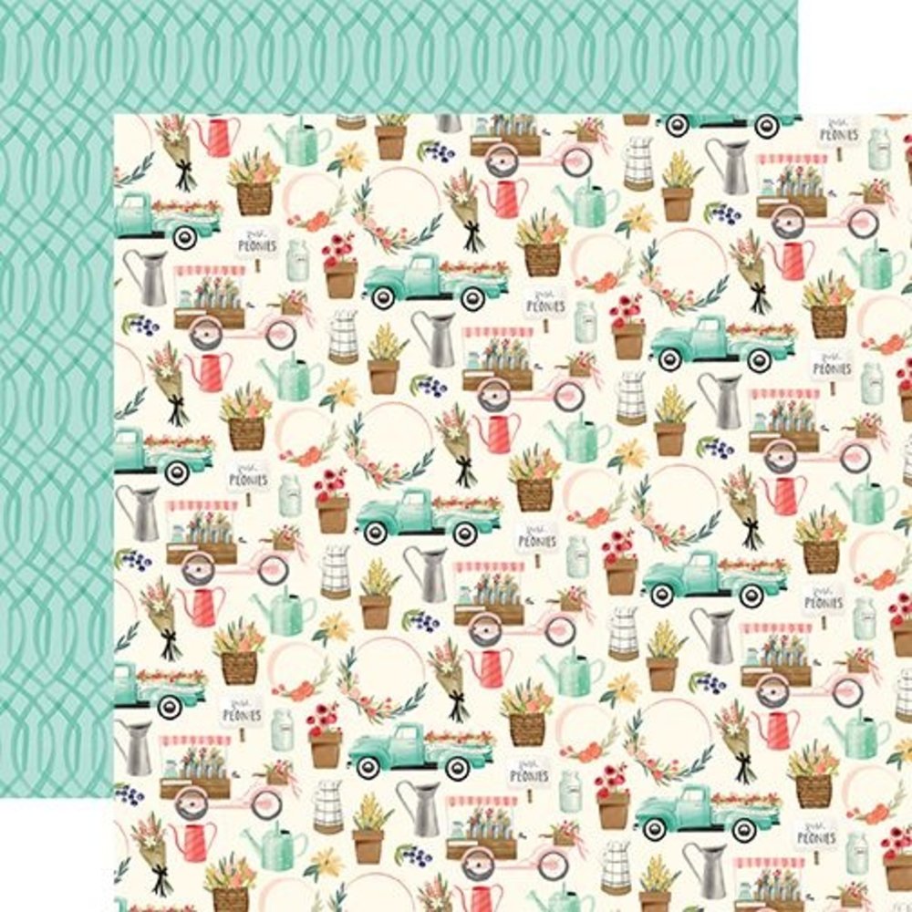 Carta Bella Flower Market 12x12 Inch Collection Kit (CBMK96016)