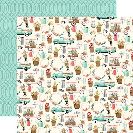 Carta Bella Flower Market 12x12 Inch Collection Kit (CBMK96016)