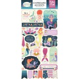 Echo Park Mermaid Dreams 6x13 Inch Chipboard Accents (MDR175021)