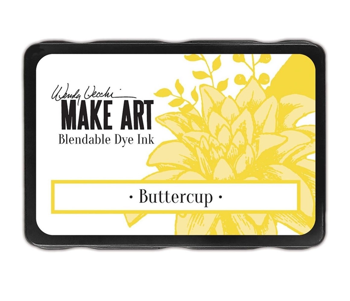 Ranger Wendy Vecchi Make Art Blendable Dye Ink Pad Buttercup (WVD64299) Ranger Wendy Vecchi Make Art Blendable Dye Ink Pad Buttercup (WVD64299)