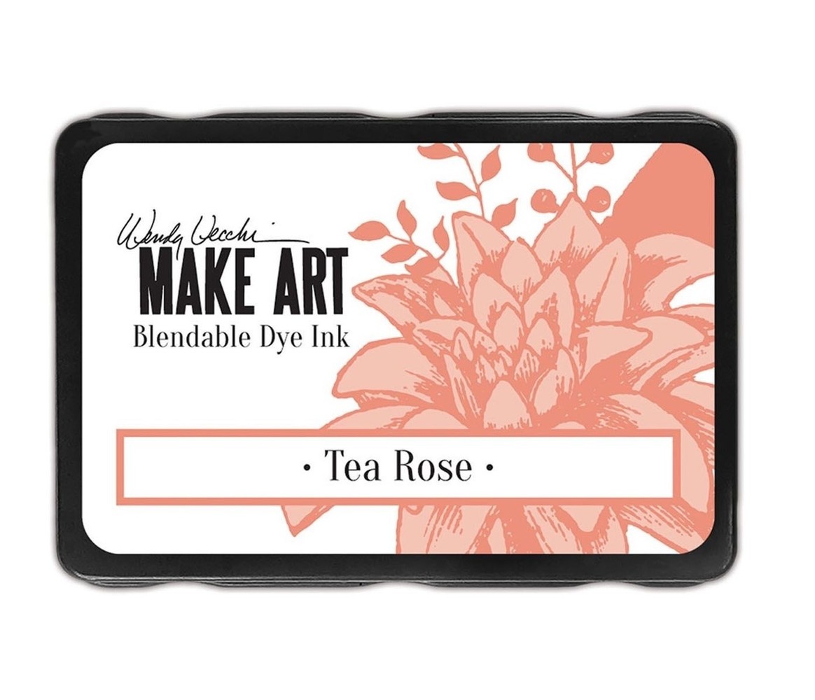 Ranger Wendy Vecchi Make Art Blendable Dye Ink Pad Tea Rose (WVD64381) Ranger Wendy Vecchi Make Art Blendable Dye Ink Pad Tea Rose (WVD64381)
