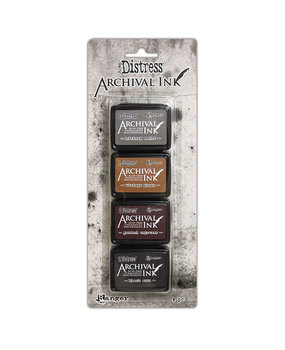 Ranger Tim Holtz Distress Archival Mini Ink Pad Kit #3 (AITK64848) Ranger Tim Holtz Distress Archival Mini Ink Pad Kit #3 (AITK64848)