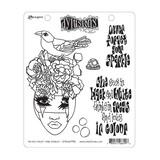 Ranger Dylusions Never Forget Your Sparkle Cling Stamps (DYR66996)