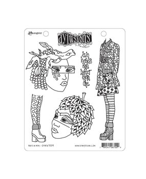 Ranger Dylusions Nuts In May Cling Stamps (DYR67009) Ranger Dylusions Nuts In May Cling Stamps (DYR67009)