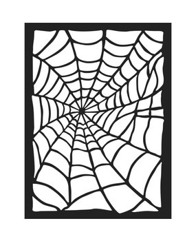 Stamperia Mixed Media Stencil Spider Web (KSAT01) Stamperia Mixed Media Stencil Spider Web (KSAT01)