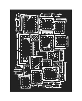 Stamperia Mixed Media Stencil Steampunk (KSAT03) Stamperia Mixed Media Stencil Steampunk (KSAT03)