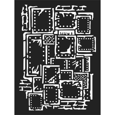 Stamperia Mixed Media Stencil Steampunk (KSAT03) Stamperia Mixed Media Stencil Steampunk (KSAT03)