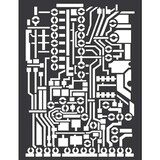 Stamperia Mixed Media Stencil Circuit Board (KSAT07)