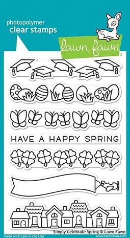 Lawn Fawn Simply Celebrate Spring Clear Stamps (LF1896) Lawn Fawn Simply Celebrate Spring Clear Stamps (LF1896)