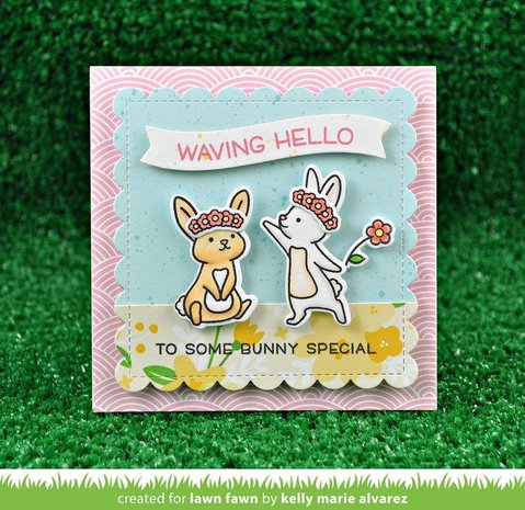 Lawn Fawn Wavy Sayings Clear Stamps (LF1899) Lawn Fawn Wavy Sayings Clear Stamps (LF1899)